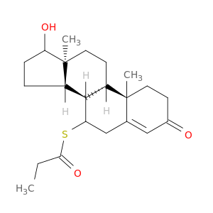 和rost-4-ZH-3-on,17-羟基-7-[(1-氧丙基)硫代]-,(7α,17β)-