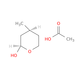 2H-Pyran-2-ol, tetrahydro-4-methyl-, acetate, cis-