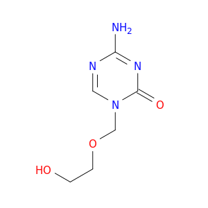 1,3,5-Triazin-2(1H)-one, 4-amino-1-[(2-hydroxyethoxy)methyl]-