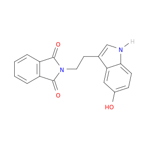 1H-Isoindole-1,3(2H)-dione, 2-[2-(5-hydroxy-1H-indol-3-yl)ethyl]-