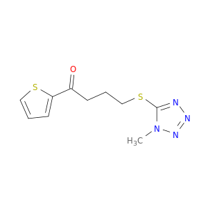 4-((1-METHYL-1H-TETRAZOL-5-YL)THIO)-1-(2-THIENYL)-1-BUTANONE