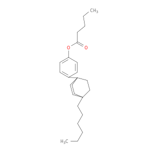 Pentanoic acid, 4-(4-hexylbicyclo[2.2.2]oct-1-yl)phenyl ester