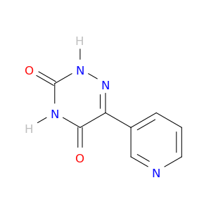 1,2,4-Triazine-3,5(2H,4H)-dione, 6-(3-pyridinyl)-