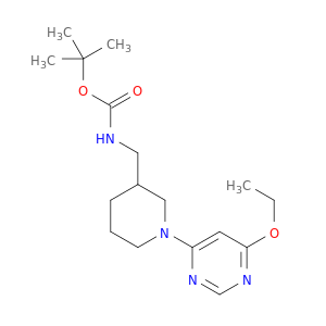 tert-Butyl ((1-(6-ethoxypyrimidin-4-yl)piperidin-3-yl)methyl)carbamate