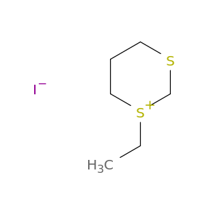 1,3-Dithianium, 1-ethyl-, iodide