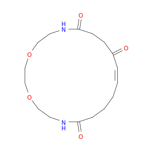 1,4-Dioxa-7,18-diazacycloeicos-12-ene-8,11,17-trione, (12E)-