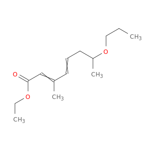 2,4-Octadienoic acid, 3-methyl-7-propoxy-, ethyl ester