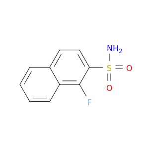 1-Fluoronaphthalene-2-sulfonamide