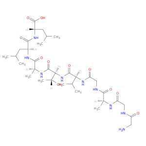 L-Leucine, glycylglycyl-L-alanylglycyl-L-valyl-L-threonyl-L-alanyl-L-leucyl-