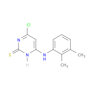2(1H)-Pyrimidinethione, 4-chloro-6-[(2,3-dimethylphenyl)amino]-