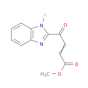 2-Butenoic acid, 4-(1H-benzimidazol-2-yl)-4-oxo-, methyl ester