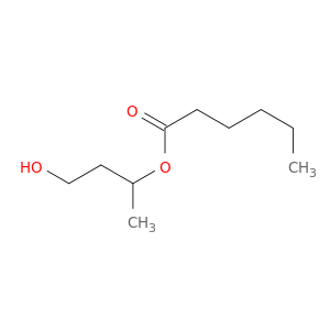Hexanoic acid, 3-hydroxy-1-methylpropyl ester