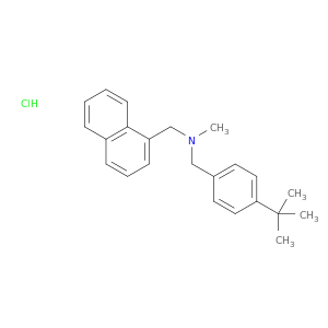 N-(4-叔丁基苯基)-N-甲基-1-萘甲胺盐酸盐