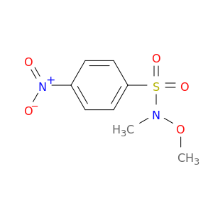 N-Methoxy-n-methyl-4-nitrobenzenesulfonamide