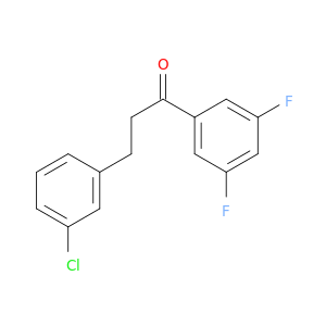 1-丙酮,3-(3-氯苯基)-1-(3,5-二氟苯)-