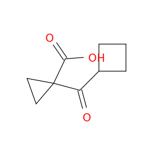 Cyclopropanecarboxylic acid, 1-(cyclobutylcarbonyl)-