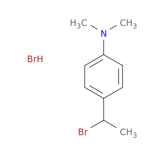 4-(1-溴乙基)-N,N-二甲基苯胺氢溴酸盐