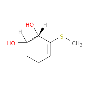 3-Cyclohexene-1,2-diol, 3-(methylthio)-, (1S,2S)-