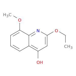 4-Quinolinol, 2-ethoxy-8-methoxy-
