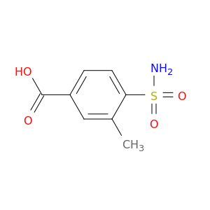3-methyl-4-sulfamoylbenzoic Acid