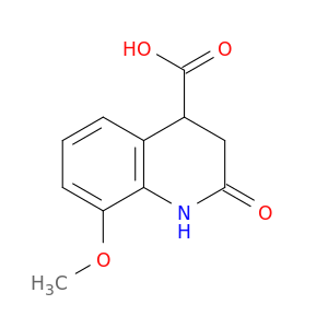 8-Methoxy-2-oxo-1,2,3,4-tetrahydroquinoline-4-carboxylic acid