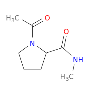 2-Pyrrolidinecarboxamide, 1-acetyl-N-methyl-
