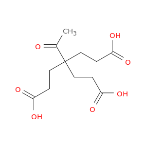 Heptanedioic acid, 4-acetyl-4-(2-carboxyethyl)-