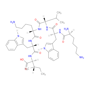 L-Isoleucine, L-lysyl-L-tryptophyl-L-valyl-L-lysyl-L-tryptophyl-