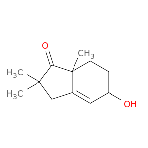 1H-Inden-1-one, 2,3,5,6,7,7a-hexahydro-5-hydroxy-2,2,7a-trimethyl-