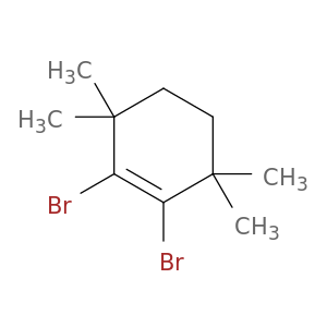 Cyclohexene, 1,2-dibromo-3,3,6,6-tetramethyl-