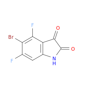 5-Bromo-4,6-difluoroindoline-2,3-dione