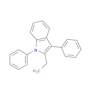 1H-Indole, 2-ethyl-1,3-diphenyl-