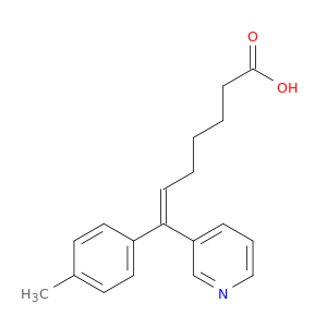 6-Heptenoic acid, 7-(4-methylphenyl)-7-(3-pyridinyl)-, (Z)-