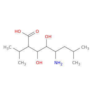 Octanoic acid,5-amino-3,4-dihydroxy-7-methyl-2-(1-methylethyl)-, [2R-(2R*,3R*,4R*,5S*)]-(9CI)