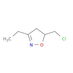 5-(氯甲基)-3-乙基-4,5-二氢-1,2-噁唑