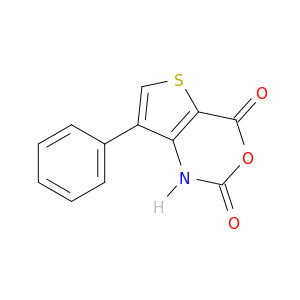 2H-Thieno[3,2-d][1,3]oxazine-2,4(1H)-dione, 7-phenyl-