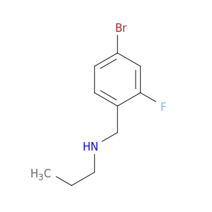 N-(4-Bromo-2-fluorobenzyl)propan-1-amine