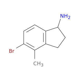 5-Bromo-4-methyl-2,3-dihydro-1H-inden-1-amine