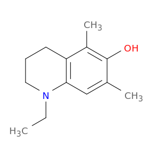 6-Quinolinol, 1-ethyl-1,2,3,4-tetrahydro-5,7-dimethyl-