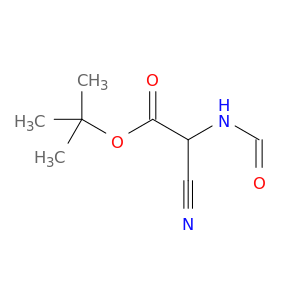 Acetic acid, cyano(formylamino)-, 1,1-dimethylethyl ester