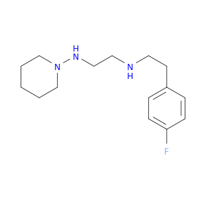 1,2-Ethanediamine, N-[2-(4-fluorophenyl)ethyl]-N'-1-piperidinyl-