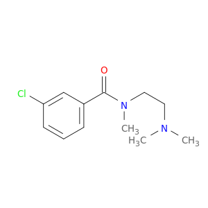 Benzamide, 3-chloro-N-[2-(dimethylamino)ethyl]-N-methyl-