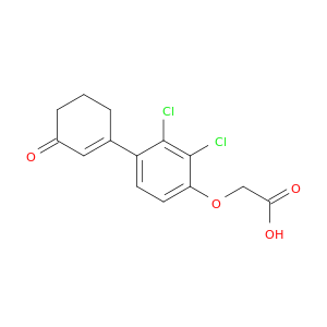 Acetic acid, [2,3-dichloro-4-(3-oxo-1-cyclohexen-1-yl)phenoxy]-