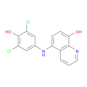 8-Quinolinol, 5-[(3,5-dichloro-4-hydroxyphenyl)amino]-