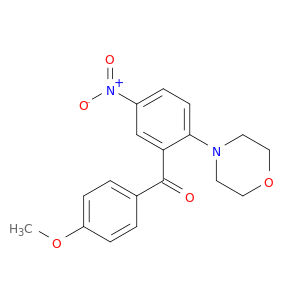 Methanone, (4-methoxyphenyl)[2-(4-morpholinyl)-5-nitrophenyl]-