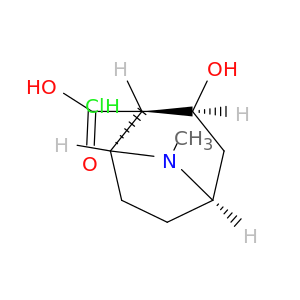 (1r,2r,3s,5r)-3-hydroxy-8-methyl-8-azabicyclo[3.2.1]octane-2-carboxylic acid hydrochloride(1:1)