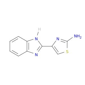 [4-(1H-苯并咪唑-2-基)噻唑-2-基]胺