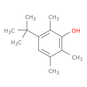 Phenol, 3-(1,1-dimethylethyl)-2,5,6-trimethyl-