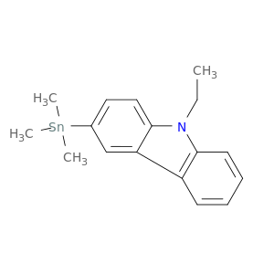 9H-Carbazole, 9-ethyl-3-(trimethylstannyl)-