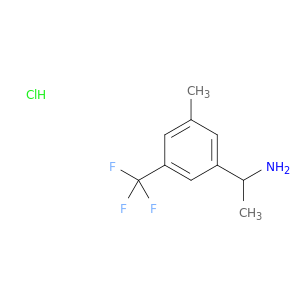 1-(3-甲基-5-三氟甲基苯基)-乙胺盐酸盐